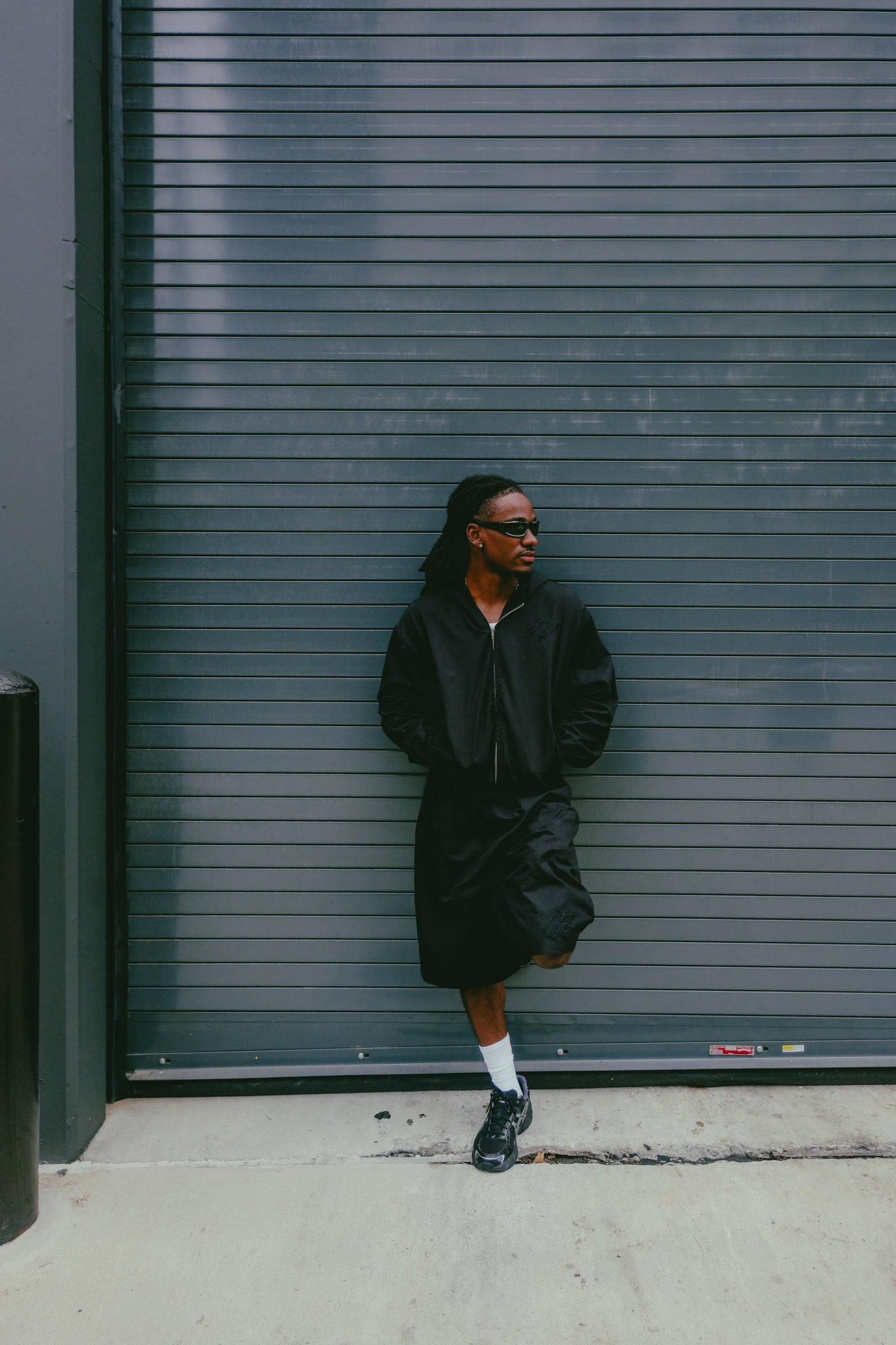 Black MD Worker Zip