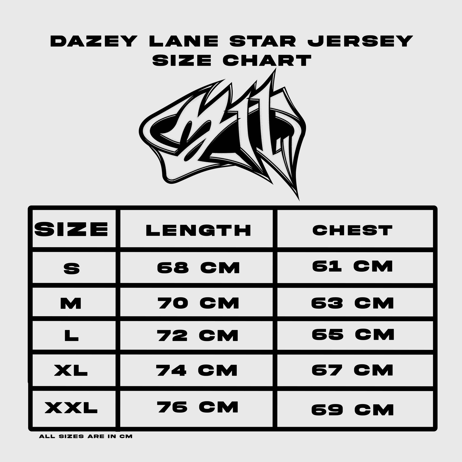 Blue "Dazey Lane Star" Jersey