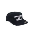 Black Distressed "Tomorrow's Not Promised" Hat