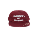 Burgundy "Tomorrow's Not Promised" Hat
