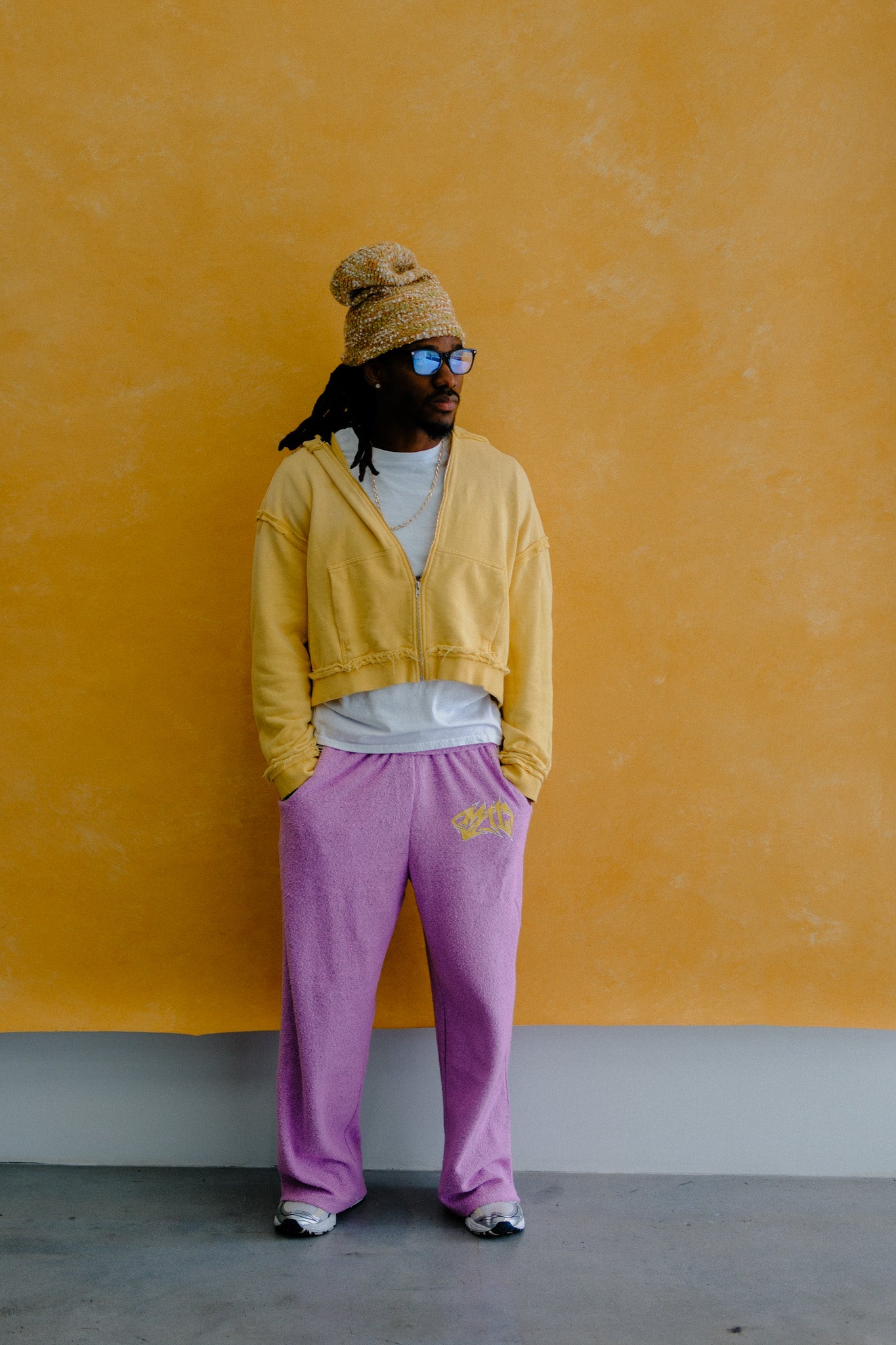 Purple  "Sofa" Sweat