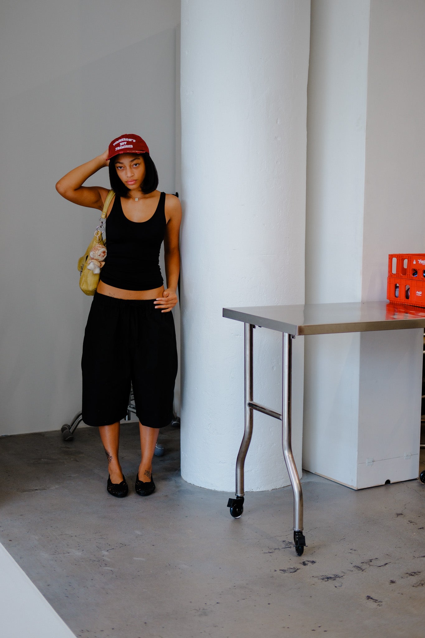 Burgundy "Tomorrow's Not Promised" Hat