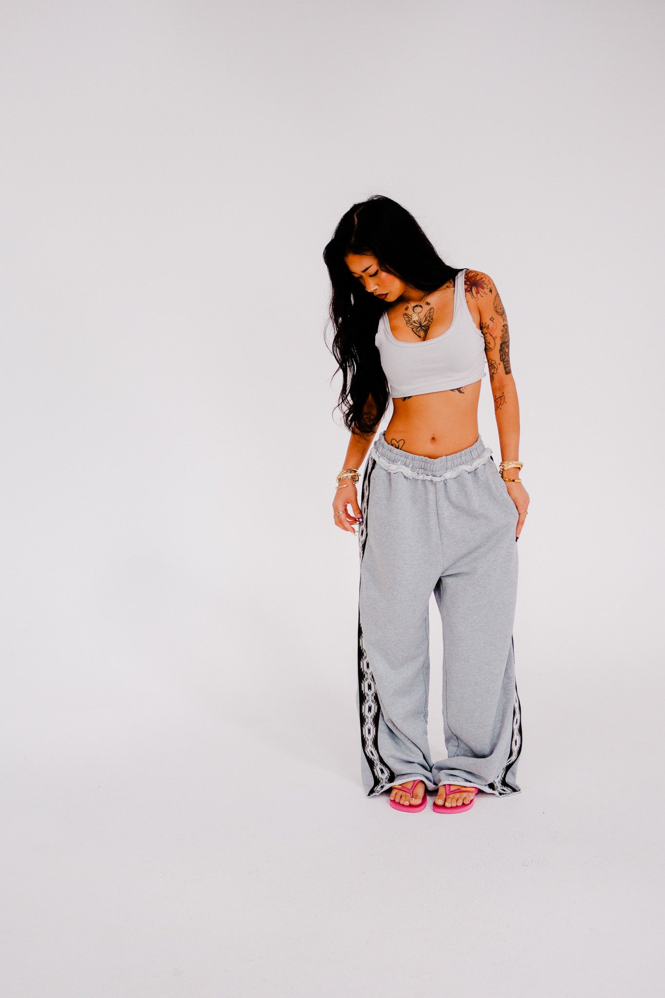 Grey Chalk Tribal Track