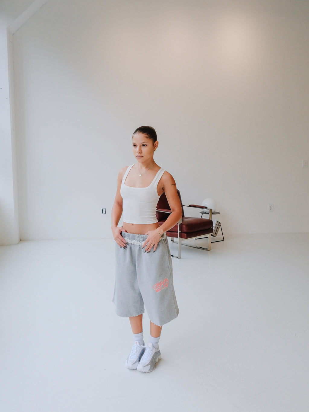 "Salmon" MD Baggy Sweat Short