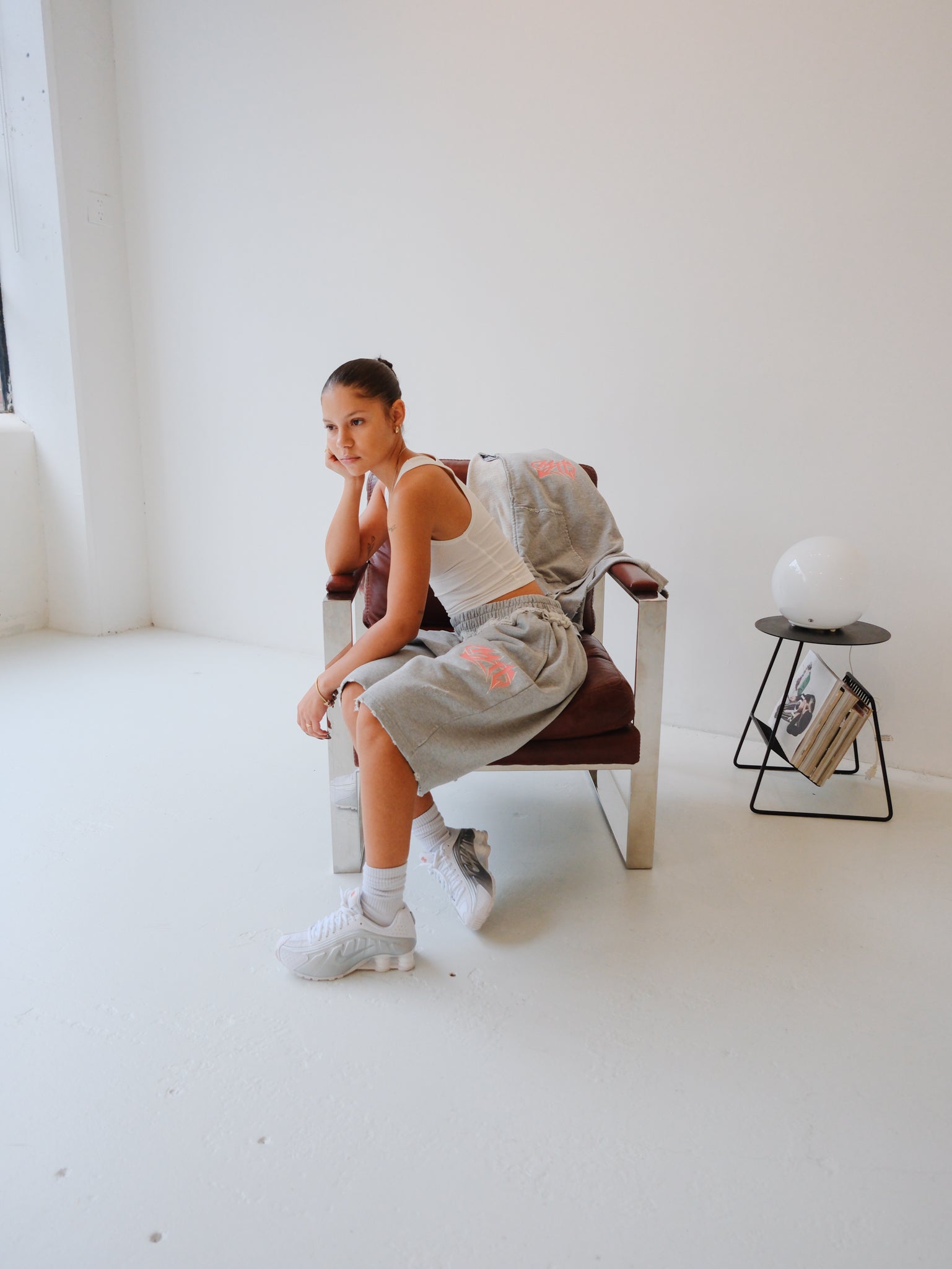 "Salmon" MD Baggy Sweat Short