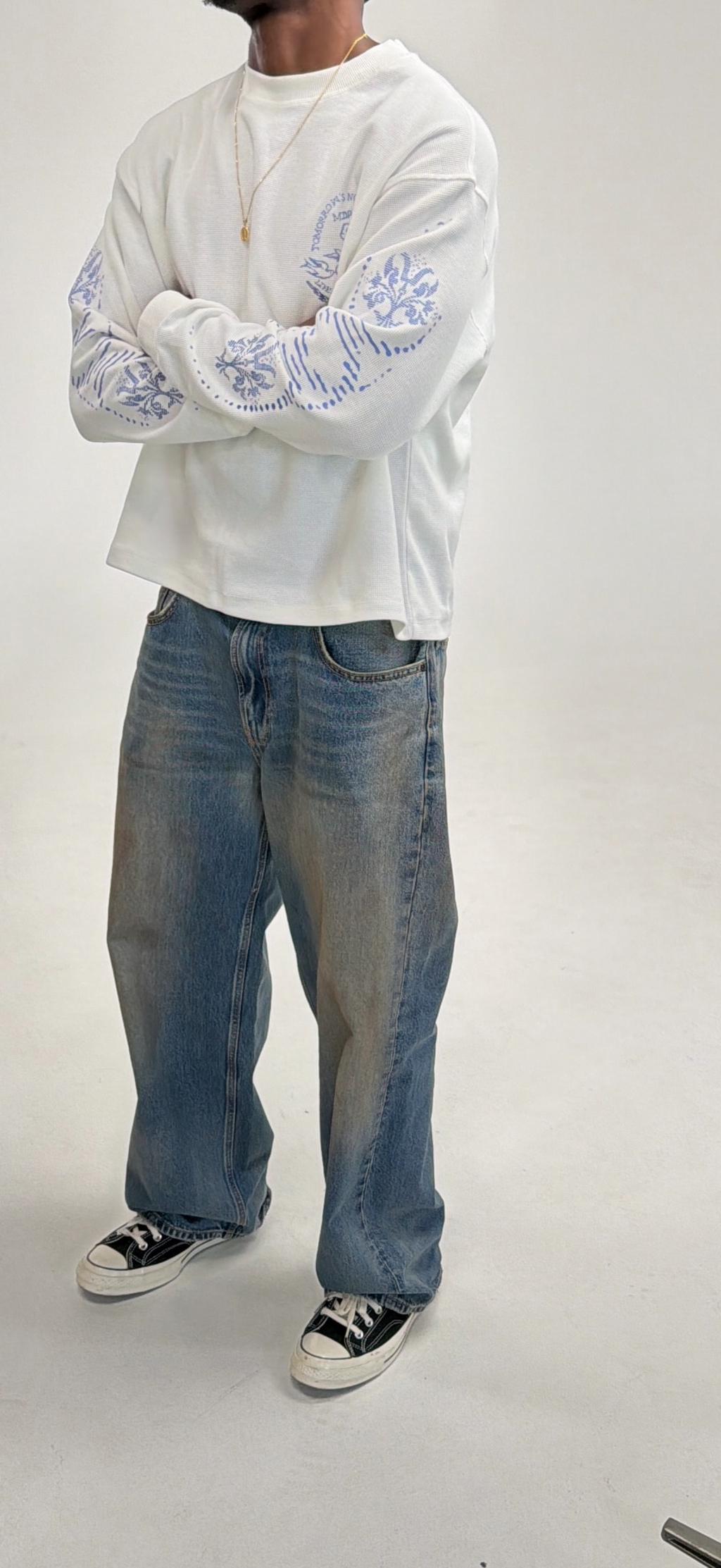 White & Blue “Voto” Thermal