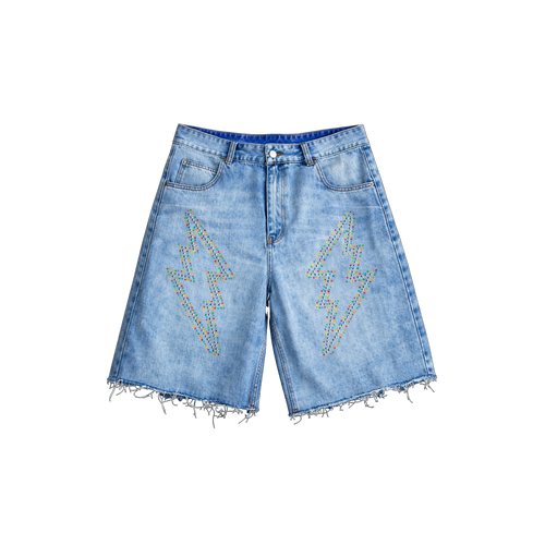 Diamond Daze Denim Shorts