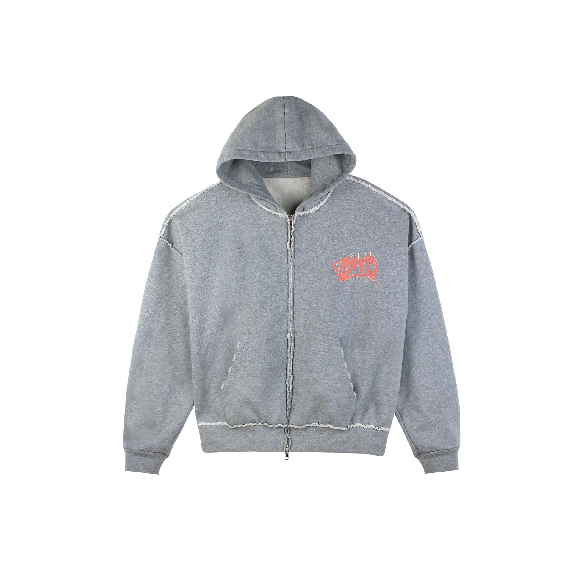 "Salmon" MD Shredded Zip