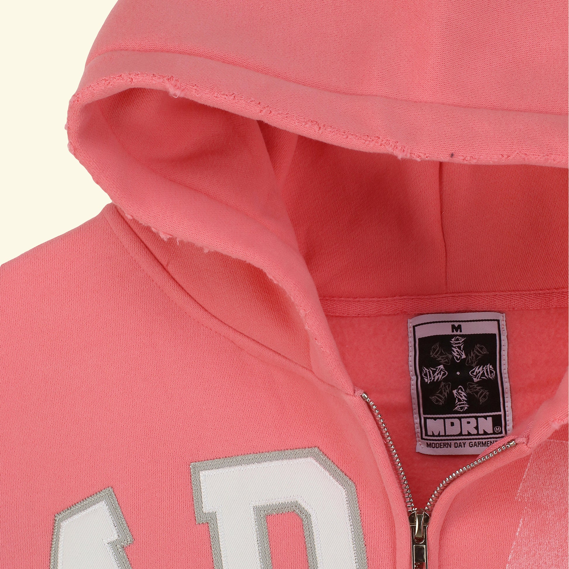 Pink "Barebone" Zip-Up