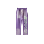Purple "MONEY DON'T REST NOWHERE" Sweat