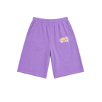 Purple  "Sofa" Sweat Baggy Short