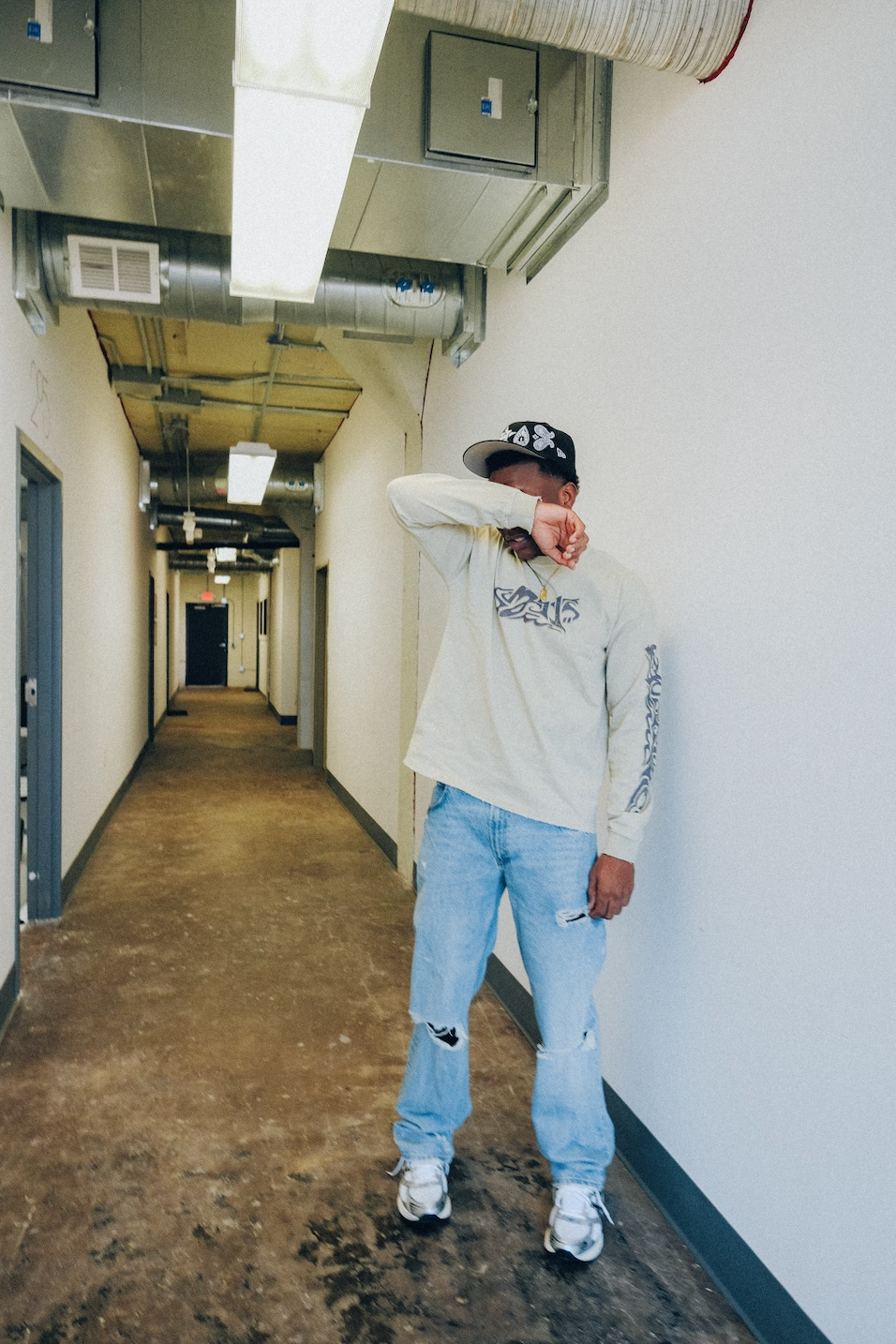 Tan "Modern Daze" Long Sleeve