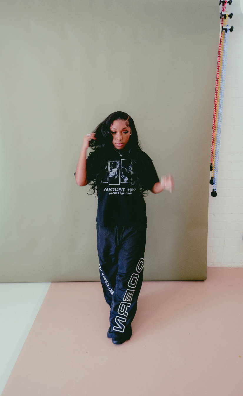 BLACK "FLOATER" PANT