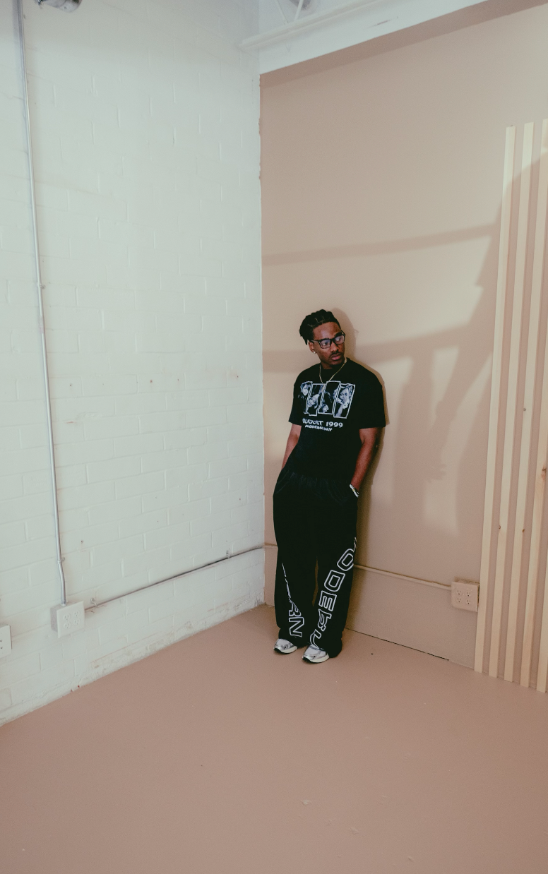 BLACK "FLOATER" PANT