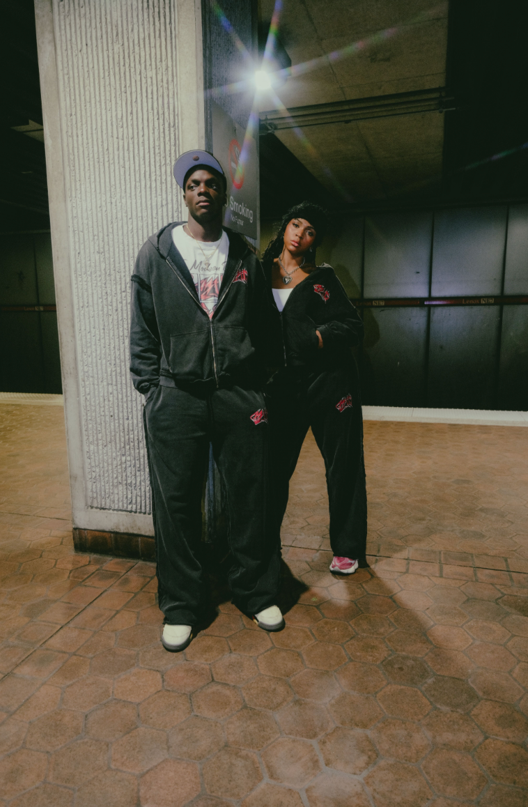 Vintage Black "Shredded Sweats"