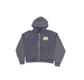 Vintage Navy "Shredded Zip"