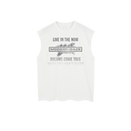 White "Degenerate" Sleeveless Tee