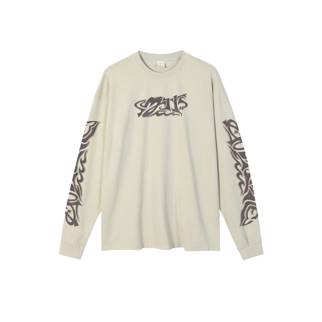 Tan "Modern Daze" Long Sleeve