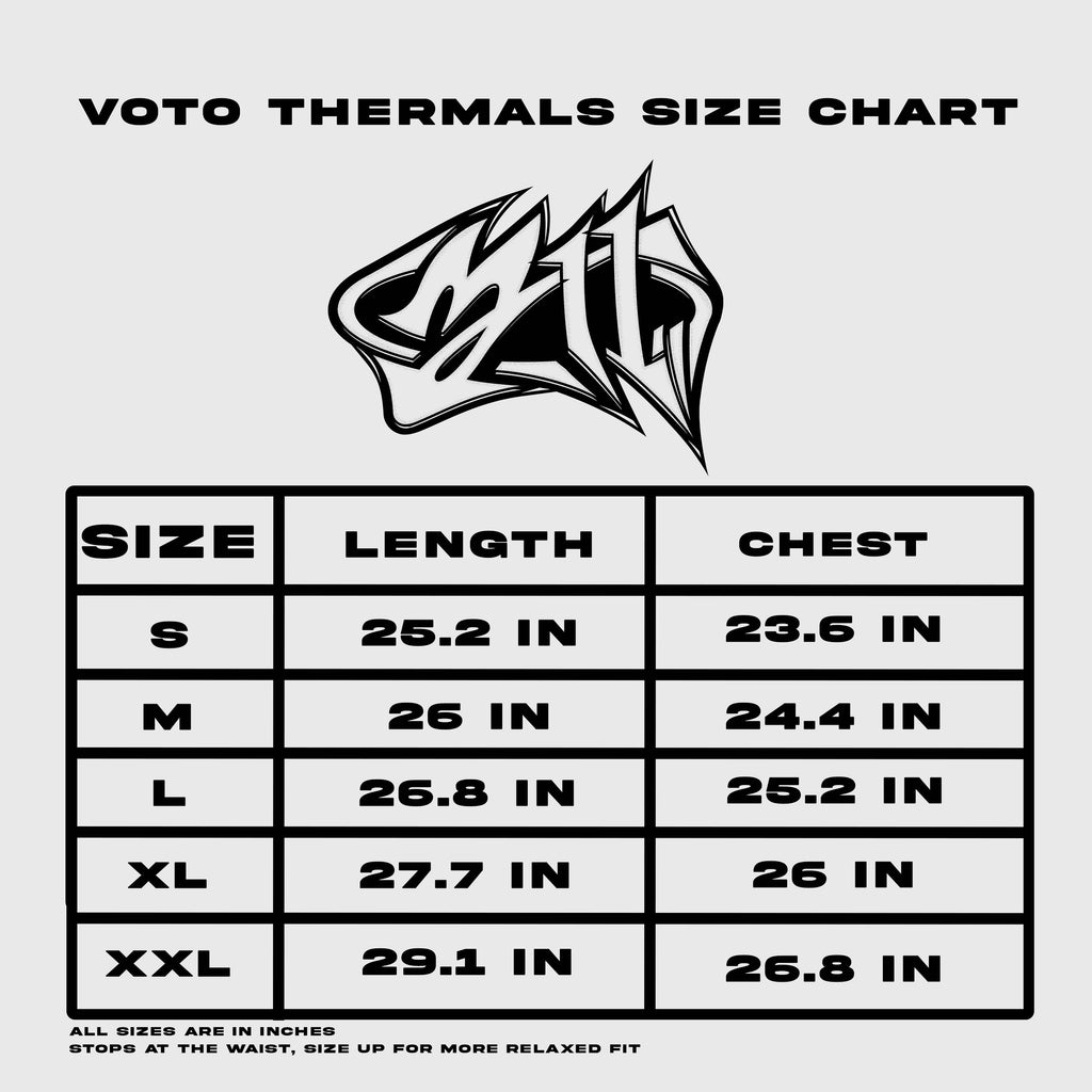 Black "Voto" Thermal