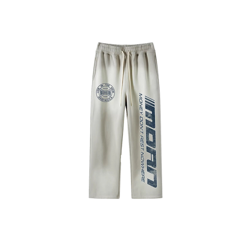 Grey "MONEY DON'T REST NOWHERE" Sweat