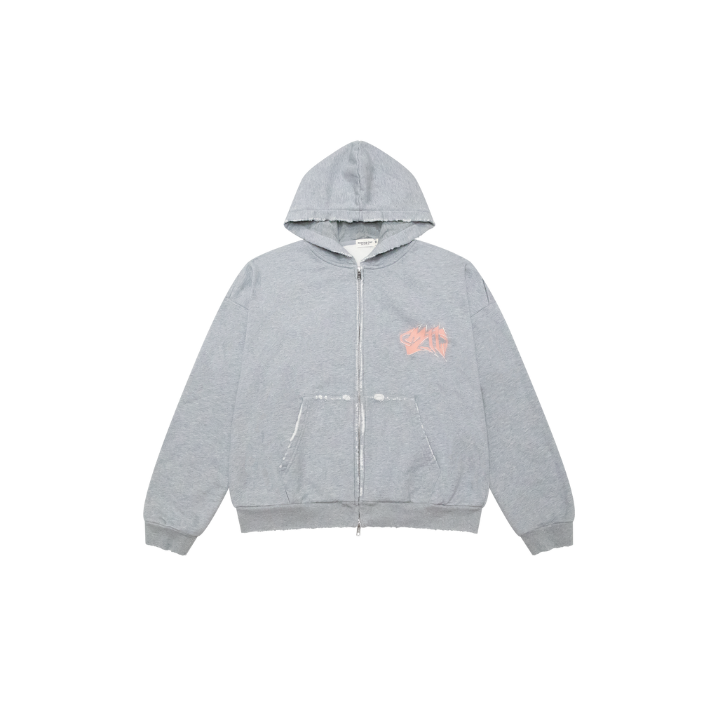 "Salmon" MD Shredded Zip